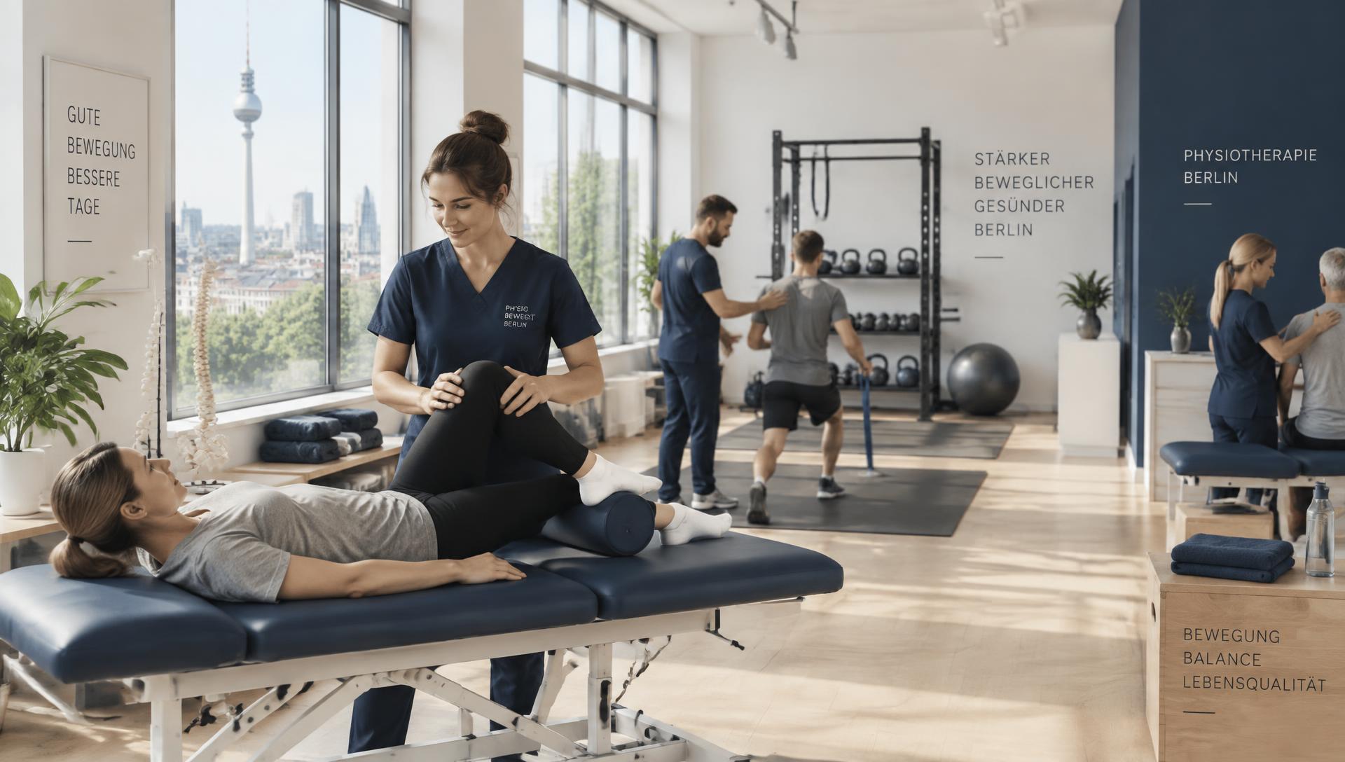 Team der JAYMA Praxis bei Therapie und Training in Berlin